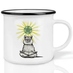 LIGARTI LIGARTI Keramiktasse – Yogibär – Produktbild 1 von 1