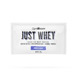 GymBeam GymBeam Just Whey Protein aus Weidehaltung 30 g Cookies & Creme – Produktbild 1 von 1