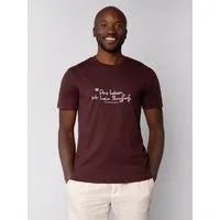 watapparel watapparel T-Shirt Unisex Das Leben ist kein Ponyhof, Red brown, – Produktbild 1 von 1