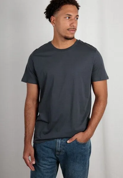 TORLAND TORLAND Basic T-Shirt CRAFTER, Grau (india ink grey), – Produktbild 1 von 4