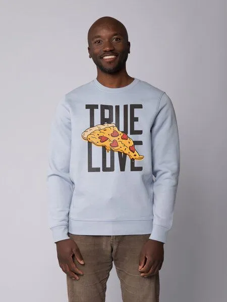 watapparel watapparel Sweatshirt Unisex True Love, Serene blue, – Produktbild 2 von 4