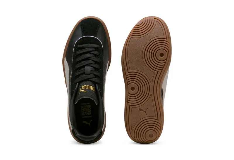 Puma Puma CLUB KLASSIKA Sneaker Obermaterial aus Leder, Innenmaterial aus Textil, Schwarz, – Produktbild 4 von 5