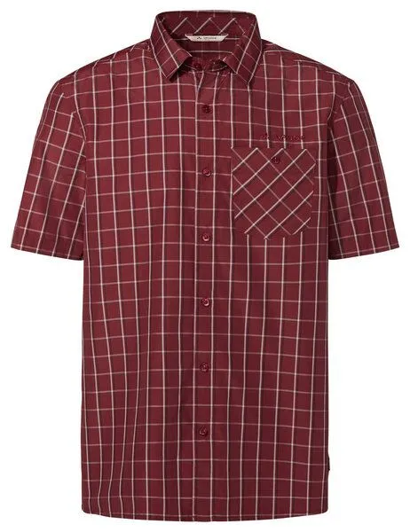 Vaude VAUDE Hemd-Bluse Men's Albsteig Shirt III, Carmine uni, – Produktbild 1 von 5