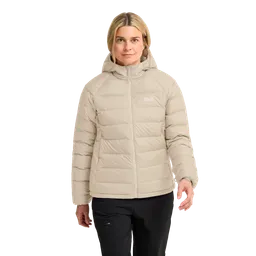 Jack Wolfskin Jack Wolfskin Wild Pass Down Hoody Women Winddichte Daunenjacke mit 3-in-1 System Damen S beige – Produktbild 1 von 1
