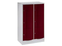 C+P C+P Schließfachschrank 2 Türme lg/rt 3er – Produktbild 1 von 1