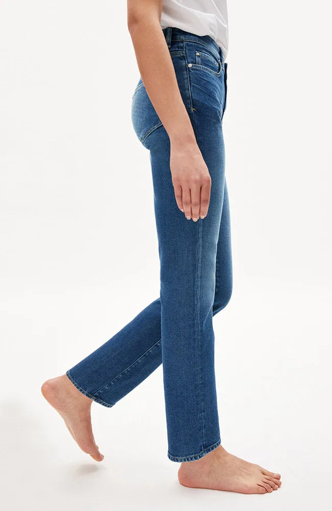 ARMEDANGELS ARMEDANGELS Damen vegan Carenaa Jeans Cenote, Blau, – Produktbild 2 von 2