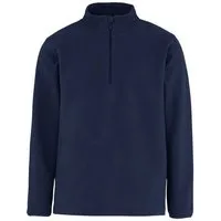 Neutral Neutral® Herren Unisex Fleece Troyer Pullover Viertelreißverschluss Quarter Zip von Neutral RPet Recyceltes Polyester Übergrösse bis 5XL, Navy, – Produktbild 1 von 1