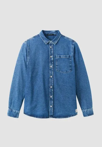 recolution Herren Denimhemd aus Bio-Baumwolle - CURRANT - recolution, Blue (blau), – Produktbild 2 von 4
