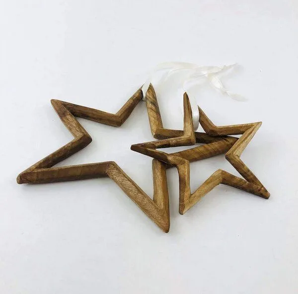 Mifuko Mifuko Sternornament & Christbaumschmuck - XS/S - Holz – Produktbild 4 von 4
