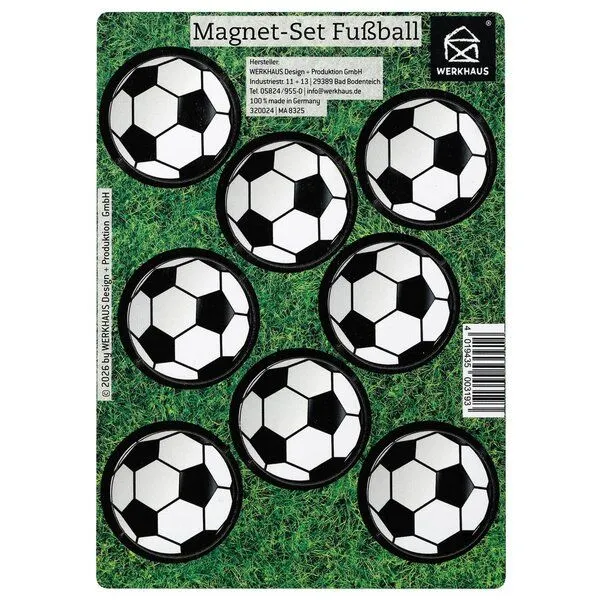 WERKHAUS WERKHAUS Magnet-Set - Fußball – Produktbild 2 von 4