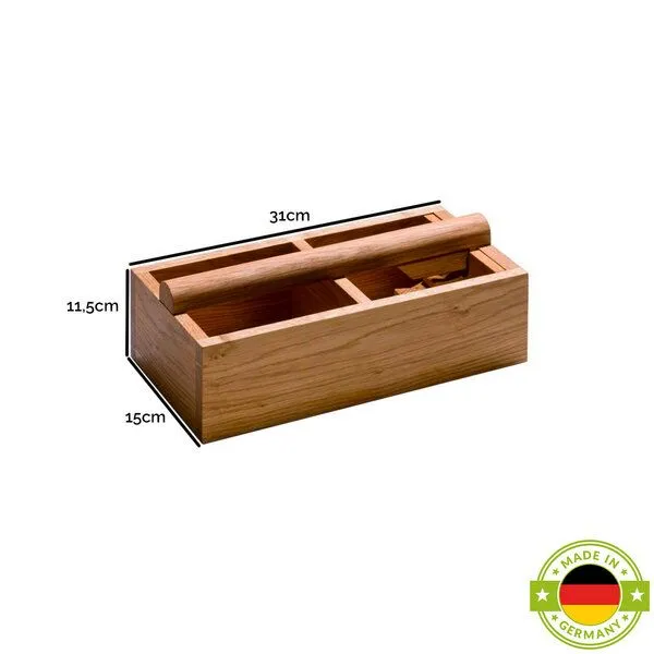 4betterdays 4betterdays Nussknacker aus Eiche - Handarbeit aus Deutschland – Produktbild 2 von 4