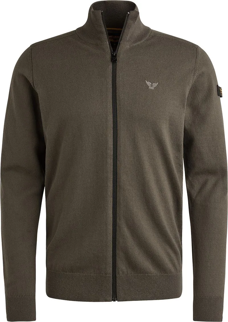 PME Legend PME Legend Strickjacke Beluga - Größe 3XL, Anthrazit, – Produktbild 1 von 5