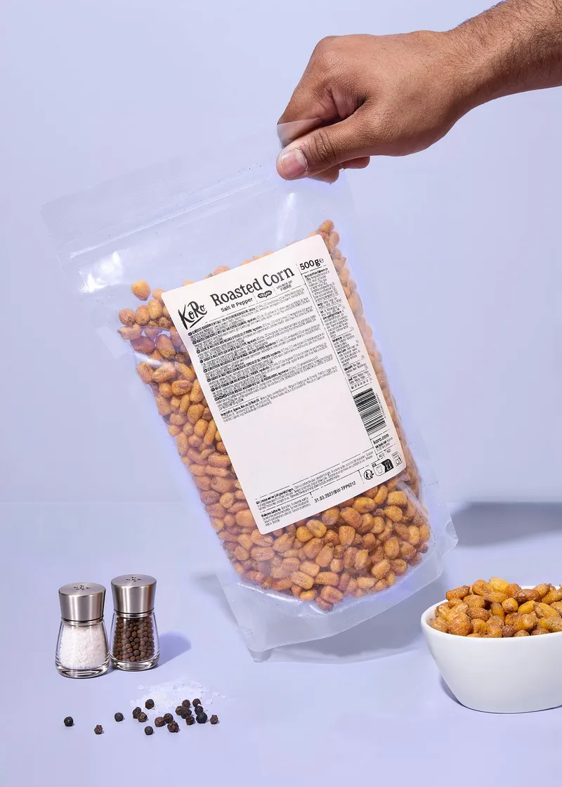 KoRo Geröstete Maiskörner mit Salz und Pfeffer | 500 g – Produktbild 3 von 5