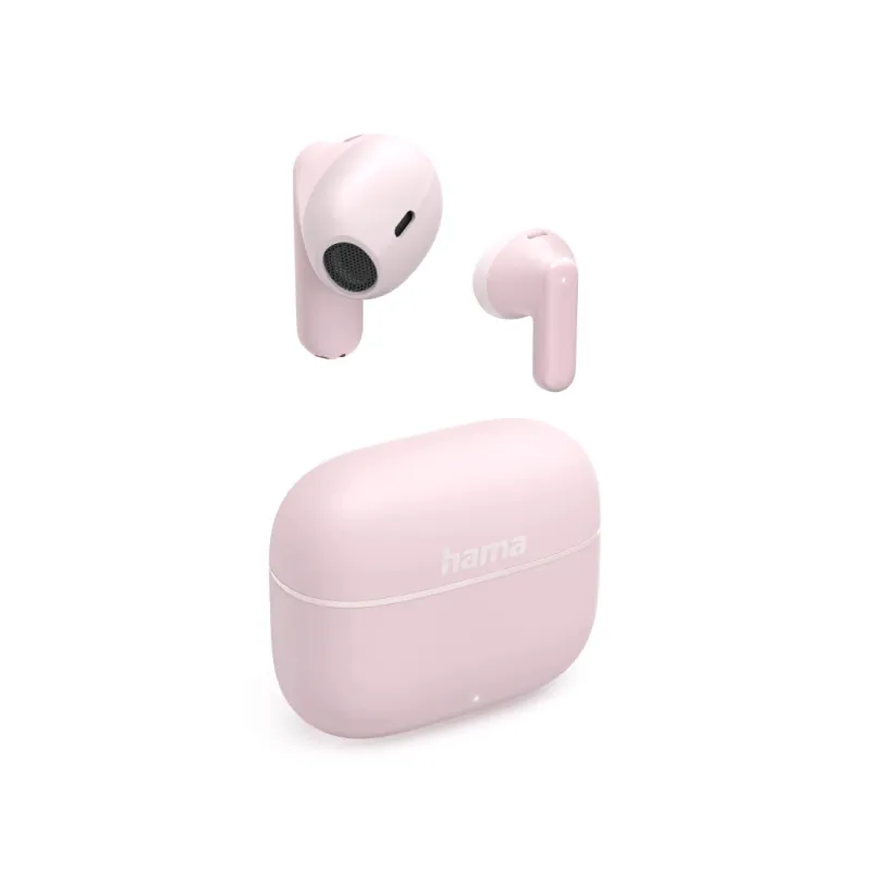 Hama Hama Bluetooth®-Kopfhörer "Freedom Light II", TWS Earbuds, Mikrofon, Rosa, – Produktbild 1 von 5