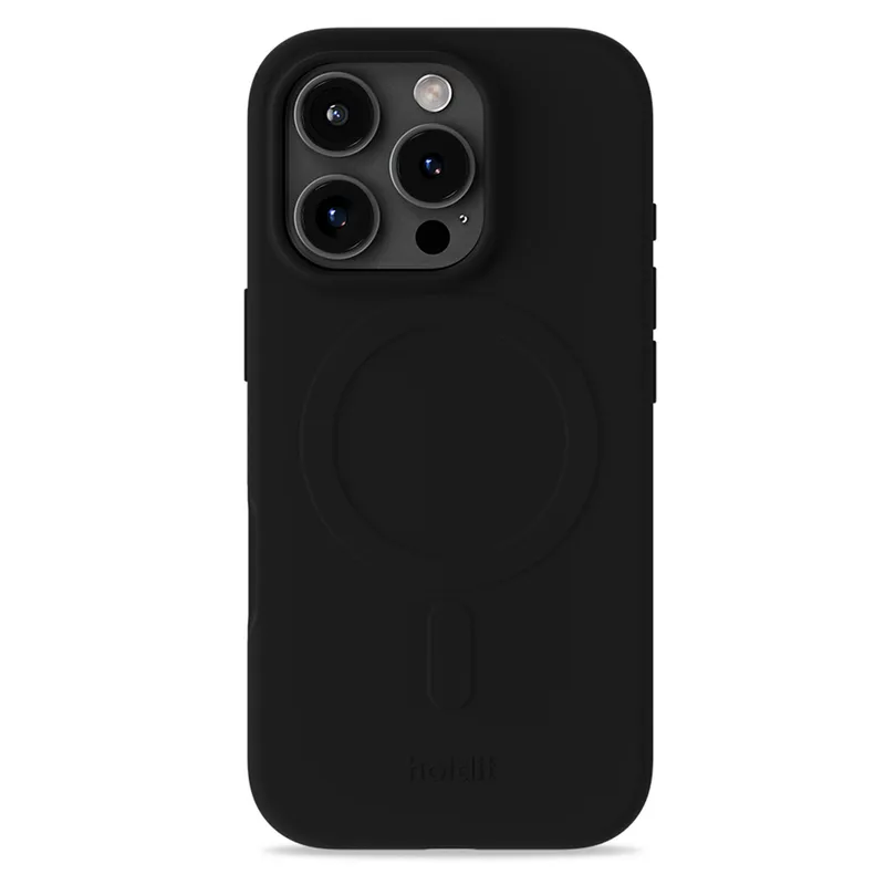 Holdit Holdit Soft MagSafe Case für das Apple iPhone 16 Pro - Black, Schwarz, – Produktbild 1 von 1