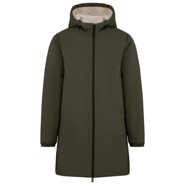 Greenspired Greenspired Nachhaltige, wasserdichte Unisex-Sherpa-Outdoorjacke 625 g/m², Khaki, – Produktbild 1 von 2