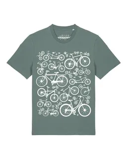watapparel watapparel T-Shirt Unisex Fahrräder – Produktbild 1 von 1