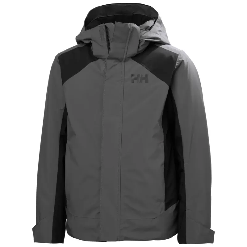 Helly Hansen Kinder-Skijacke Helly Hansen Iceridge, Gris, – Produktbild 1 von 1