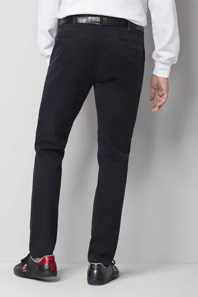 M 5 BY MEYER M 5 BY MEYER Casual Chino Super Stretch, Blau (marine), – Produktbild 3 von 4