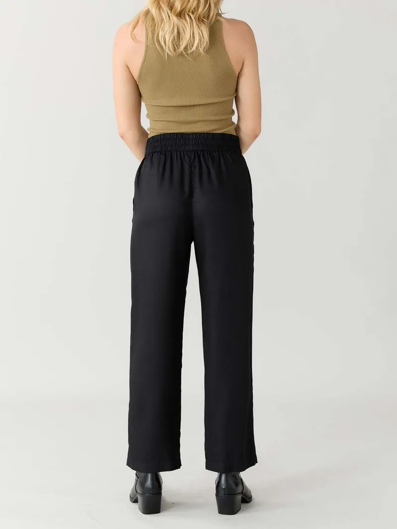 Yahmo Yahmo Damen vegan Hose Hilde Schwarz, Schwarz, – Produktbild 1 von 2