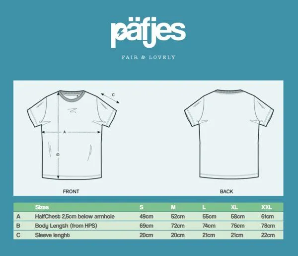 päfjes Husky-Bar mit Schnaps - Brust Motiv - päfjes Fair Wear Männer T-Shirt - White – Produktbild 3 von 3