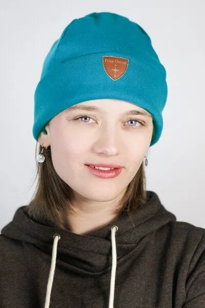 Frija Omina Frija Omina Bio Beanie Basel, Petrol (blau), – Produktbild 1 von 1
