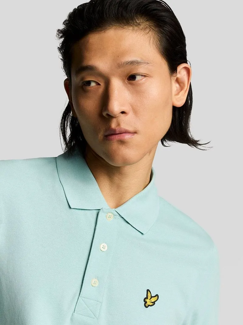 Lyle and Scott Lyle and Scott Poloshirt Future Hellblau - Größe L, Hellblau, – Produktbild 4 von 5