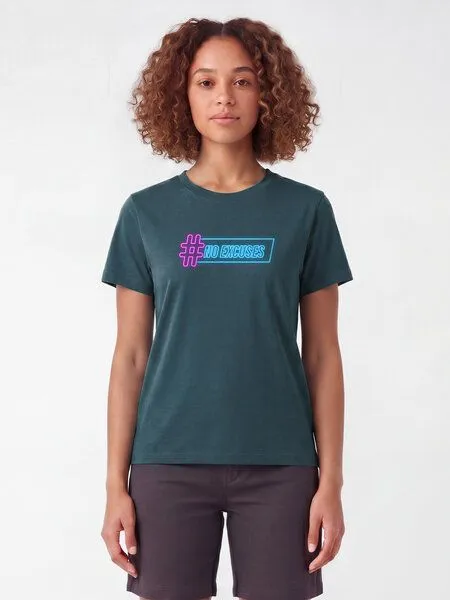 watapparel watapparel T-Shirt Frauen No Excuses, Stargazer, – Produktbild 2 von 2
