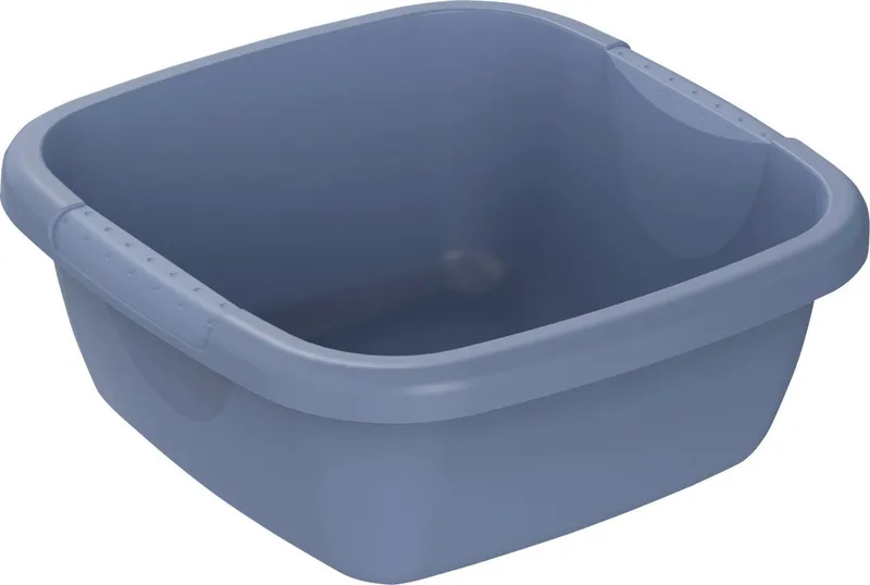 rotho rotho Waschschüssel Rotho Becken Daily eckig 8 L, Blau, – Produktbild 1 von 2