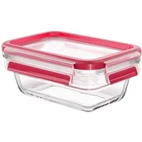 EMSA EMSA Frischhaltedose 'Clip und Close' aus Glas, rechteckig, 0,45 l – Produktbild 1 von 1