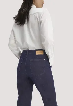 hessnatur hessnatur Jeans ELENY Culotte Straight Leg BETTER RECYCLED aus Bio-Denim – Produktbild 1 von 1