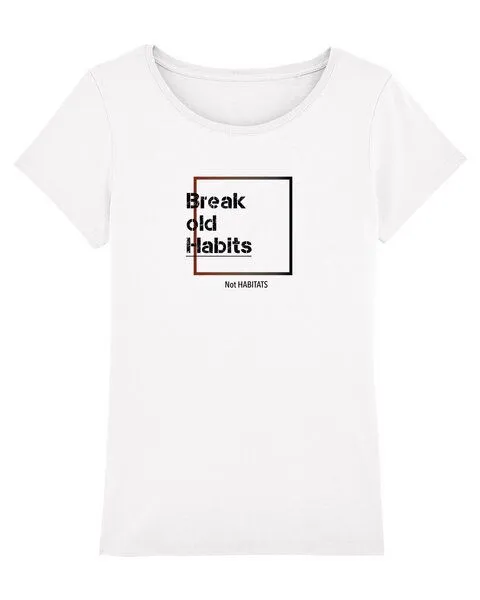 Human Family Human Family Bio Damen Sommer T-Shirt "Faith - Old Habits" – Produktbild 1 von 2
