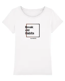 Human Family Human Family Bio Damen Sommer T-Shirt "Faith - Old Habits" – Produktbild 1 von 1