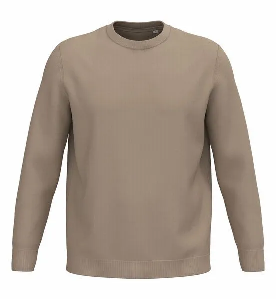 Greenspired Greenspired Nachhaltiger Strickpullover aus 100 % Biobaumwolle 270 g/m² S - 3 XL, Sand, – Produktbild 1 von 1