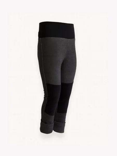 Babbily Babbily Robuste Bio-Jeans-Leggings – mitwachsend, verstellbar, Schwarz, – Produktbild 2 von 3