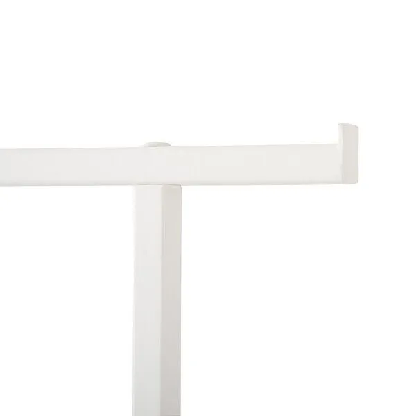 weld weld Kleiderstange Nussbaum 01, Weiss, – Produktbild 2 von 4