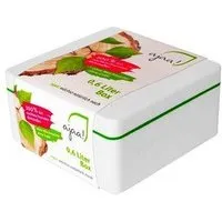 ajaa ajaa Quadratische Aufbewahrungsbox 0,6 l, Lime, – Produktbild 1 von 1