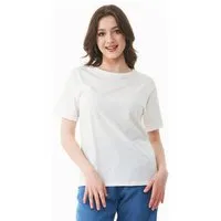 ORGANICATION ORGANICATION T-Shirt aus TENCEL Modal und Bio-Baumwolle, Weiss(off white), – Produktbild 1 von 1
