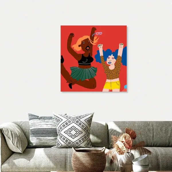 Photocircle Photocircle Poster / Leinwandbild - Happy Dance – Produktbild 4 von 4