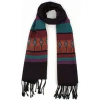 El Puente El Puente Schal | Fair Trade & Handmade aus Vietnam, Petrol, – Produktbild 1 von 1