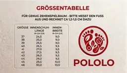 Pololo Pololo Barfuß Ballerina Kaya, Damen Barfußschuh aus natürlich gegerbtem Leder – Produktbild 1 von 1