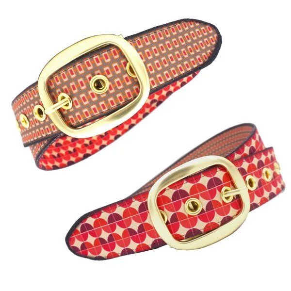 Seegarn Seegarn - Gürtel / Wendegürtel SeeKoralle 4cm, Gold, – Produktbild 1 von 5