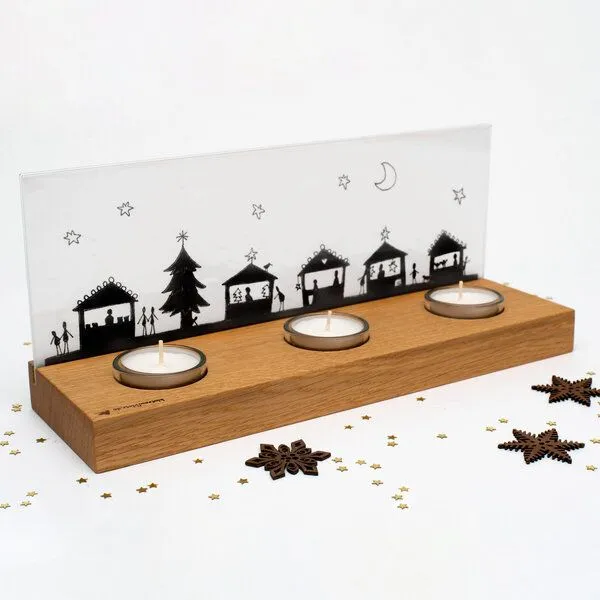 klotzaufklotz klotzaufklotz Weihnachtskrippe Weihnachtsmarkt SW – Produktbild 8 von 8