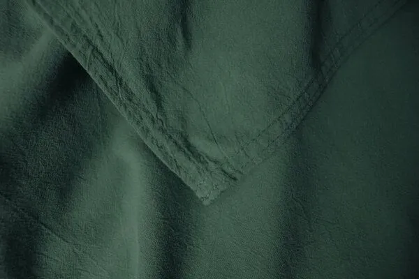 jilda-tex jilda-tex Tischdecke Renforce 100% Bio-Baumwolle Uni MADE IN GREEN, Waldgrün, – Produktbild 2 von 2