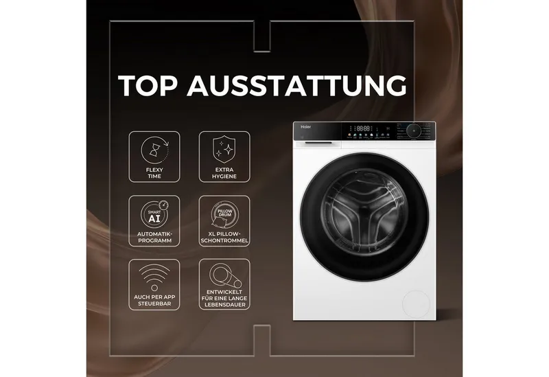 Haier Haier HW80-BP14657TU1, Weiß, – Produktbild 4 von 6