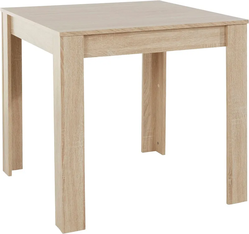 OTTO home Esstisch Meigh (OTTO-Choices), Breite 80 cm, in verschiedenen Farbvarianten erhältlich, Braun, – Produktbild 1 von 5