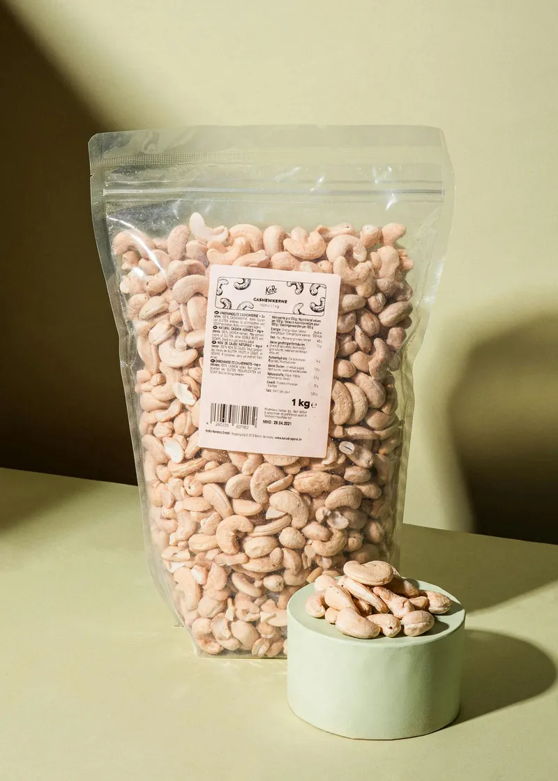 KoRo Premium Cashewkerne 1 kg – Produktbild 1 von 4