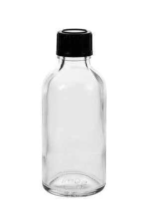mikken mikken Tropfflasche Glas klar 10 ml | 50 ml Dosierflasche Apothekerflasche – Produktbild 2 von 4