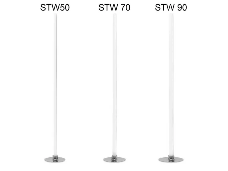 DistrEbution Bastelnaturmaterial Kerzendocht, 10-500 Stück, Runddocht STW 10 cm, (50-tlg), Ideal für Sojawachs Duftkerzen – Produktbild 2 von 2