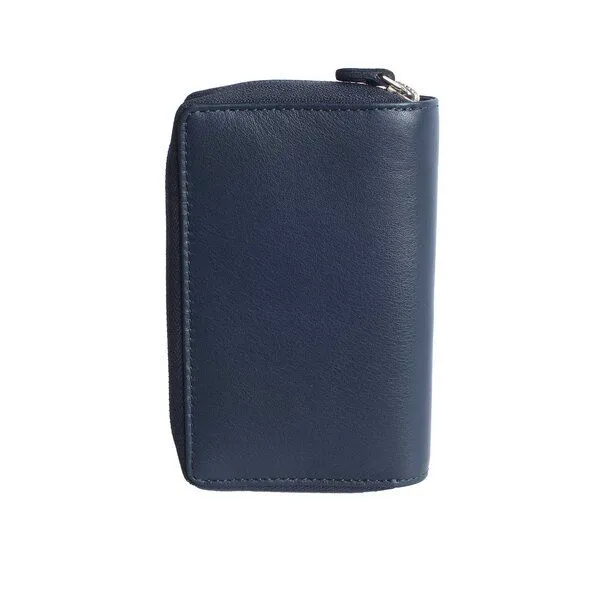 Vargu Vargu Echtleder Geldbörse MASIN 1-A mono, Navy, – Produktbild 3 von 3